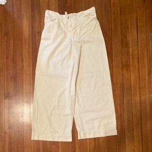 Wide Leg Cottom Pants